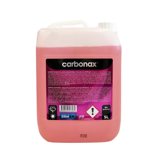 Течност за чистачки лятна Готова розова - 5л Carbonax