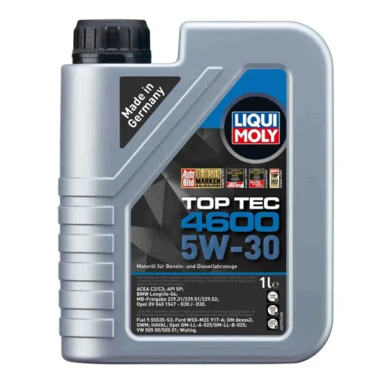 sintetichno-motorno-maslo-liqui-moly-top-tec-4600-5w30-5l Синтетично моторно масло TOP TEC 4600 5W-30 - 5л Liqui Moly