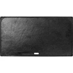 Двустранна чугунена плоча за барбекю YATO 41 × 22 cm