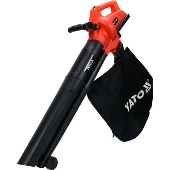 Акумулаторен листосъбирач YATO 2 × 18 V с торба 45 L без батерии