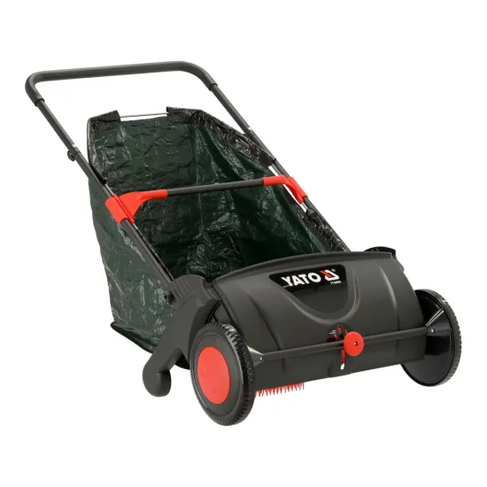 Ръчен колектор за трева и листа YATO 53 cm с кош 100 L