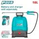 Акумулаторна пръскачка TOTAL 20 V 16 L без батерия