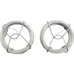 Поцинкована градинска тел FLO 0.5 mm 50 m 2 броя