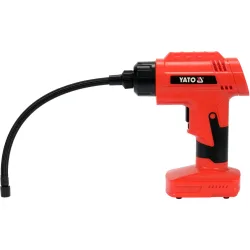 Акумулаторен компресор за гуми YATO 120 W 10 bar 11.1 V 2200 mAh