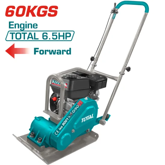 Виброплоча TOTAL 6.5HP 10.5 kN 50 x 36 cm 60 kg