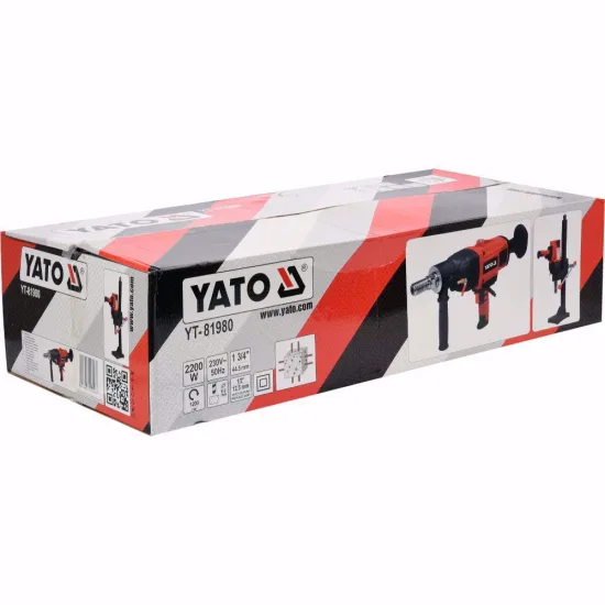 Диамантено - пробивна машина YATO 2200 W Ф 30 - 180 мм