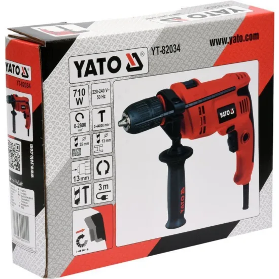 Ударна бормашина YATO 82034 710 W