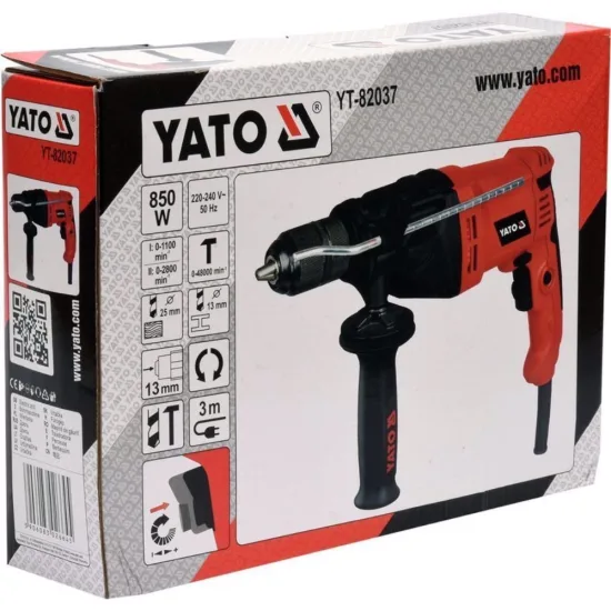 Ударна бормашина YATO 82037 850 W