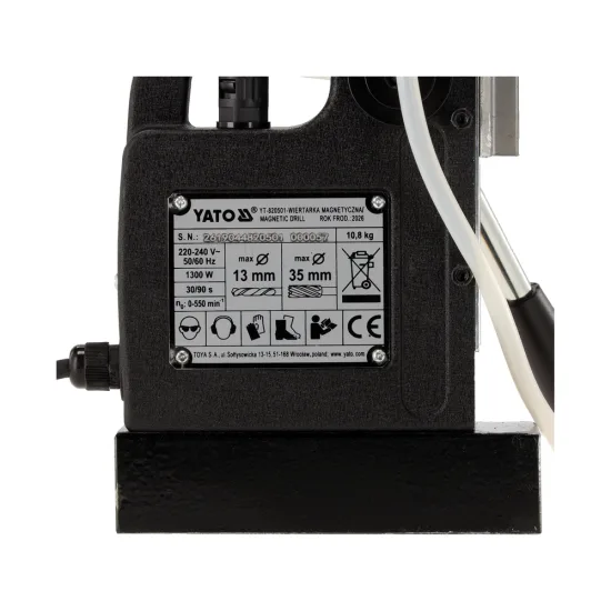 Магнитна бормашина YATO 820501 1300 W Ф 35 мм