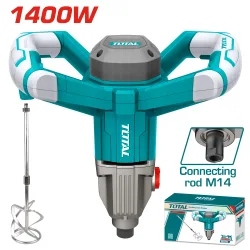 Миксер за строителни смеси TOTAL Industrial 1400 W
