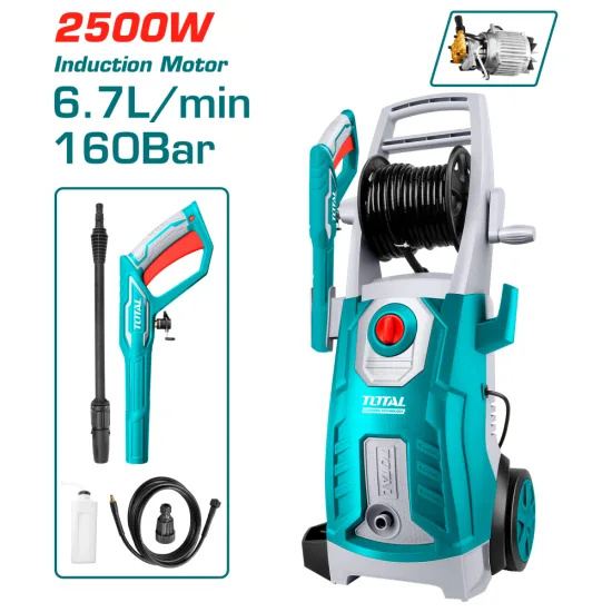Водоструйка TOTAL INDUSTRIAL 2500 W IPX5 160 BAR 6.7 L/min