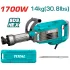 Къртач TOTAL INDUSTRIAL HEX 50 J 1700 W