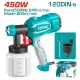 Електрически пистолет за боядисване TOTAL Industrial 450 W 0.38 L/min