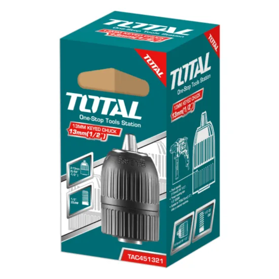 Патронник за бормашина TOTAL 2 - 13 мм 1/2 UNF