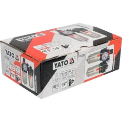 Пневмогрупа YATO 1/4 инча 9.3 bar 90 cm³