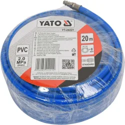 Маркуч за компресор YATO PVC 1/4 инча 20 bar 8 mm x 20 m