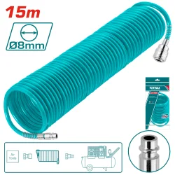 Маркуч за компресор TOTAL PU 1/4 инча 5 х 8 mm 15 m