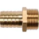 Месингов щуцер за помпа FLO 1″ × Ø 32 mm