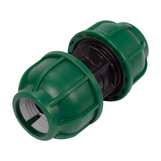 Прав съединител FLO PN10 за PE тръби 25 mm