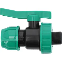 Сферичен кран FLO PN16 25 mm × 3/4″ M