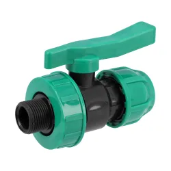 Сферичен кран FLO PN16 25 mm × 3/4″ M