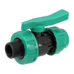Сферичен кран FLO PN16 32 mm × 1″ M