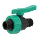 Сферичен кран FLO PN16 1″ M/M