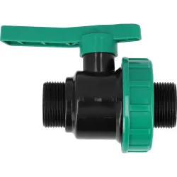Кран FLO PN16 1 1/4″ M/M сферичен
