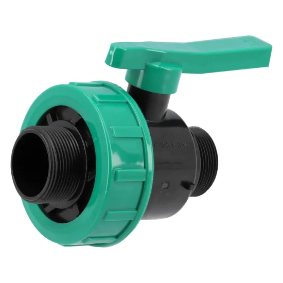 Сферичен кран FLO PN16 1 1/2″ M/M