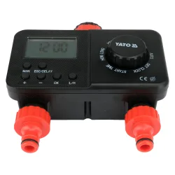 Двузонен таймер за поливане YATO 3/4″ 1–360 min