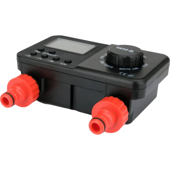 Двузонен таймер за поливане YATO 3/4″ 1–360 min