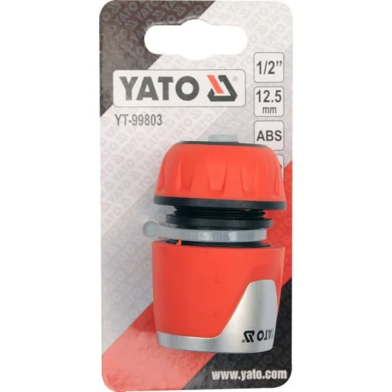 STOP конектор YATO ABS за маркуч 1/2″