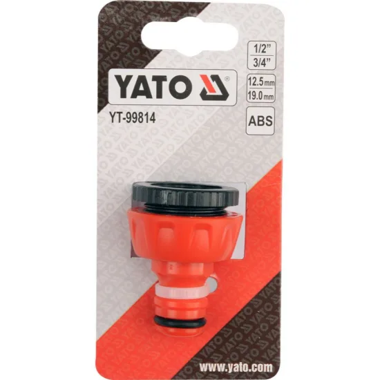 Адаптор YATO 3/4″ F към 1/2″ M