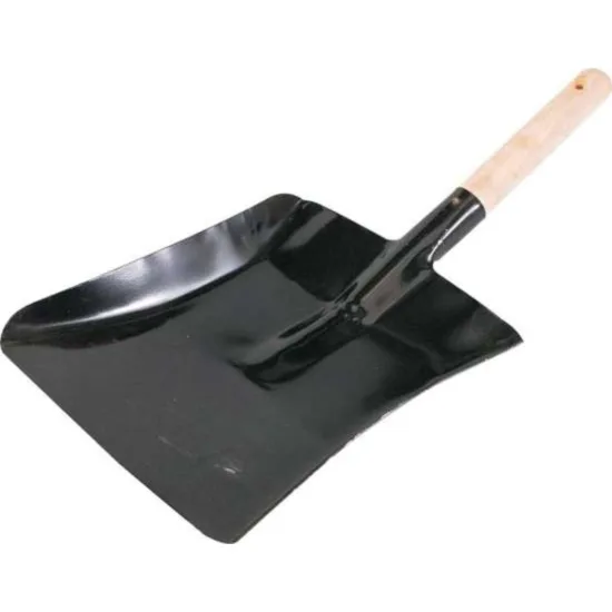 Метална лопатка с дървена дръжка VOREL 22 cm
