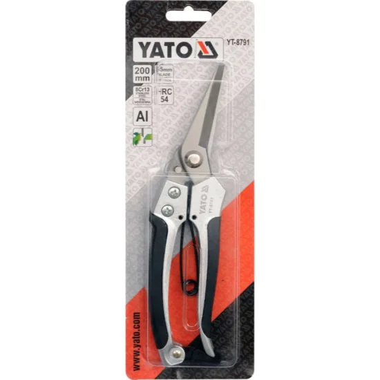 Ножица за цветя и плодове YATO 200 mm Ф 20 mm