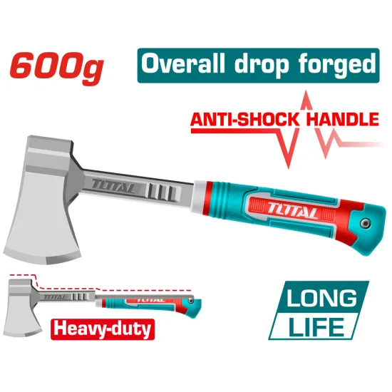 Брадва TOTAL INDUSTRIAL Anti-Shock дръжка 0.600 kg