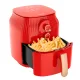 Фритюрник DECAKILA Air Fryer 4.5 L 1400 W червен