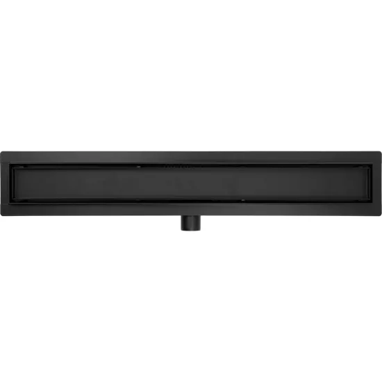 Линеен сифон с плътна решетка FALA Wet&Dry Black 600 mm