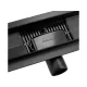 Линеен сифон с плътна решетка FALA Wet&Dry Black 600 mm