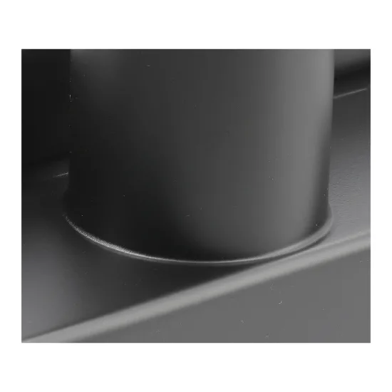 Линеен сифон с плътна решетка FALA Wet&Dry Black 700 mm