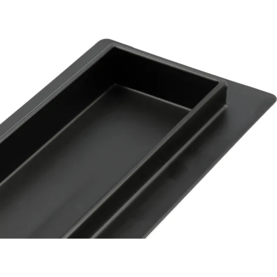 Линеен сифон с плътна решетка FALA Wet&Dry Black 700 mm
