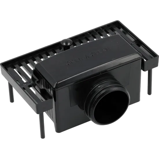 Линеен сифон с плътна решетка FALA Wet&Dry Black 700 mm