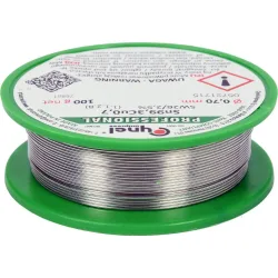 Припой с флюс SN99.3CU0.7 CYNEL 100 g Ø 0.7 mm