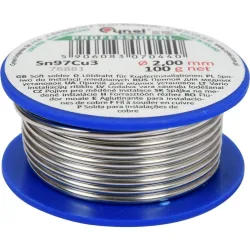Припой мек калаено-меден SN97CU3 CYNEL 100 g Ø 2.0 mm