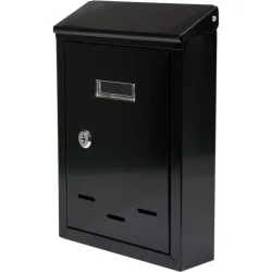 Пощенска кутия VOREL 285 × 200 × 60 mm черна