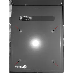 Пощенска кутия VOREL 285 × 200 × 60 mm сива Пощенска кутия VOREL 285 × 200 × 60 mm сива