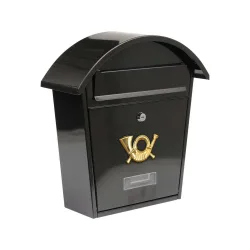 Пощенска кутия VOREL 380 × 320 × 105 mm черна