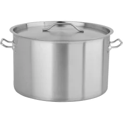 Ниска тенджера с капак неръждаема стомана YATO 50 × 30 cm 58 L
