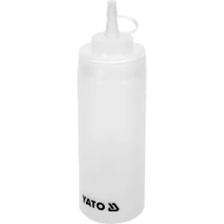 Бутилка за сосове / дресинг YATO бяла 350 ml