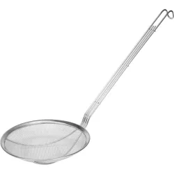 Решетъчна лъжица от неръждаема стомана YATO Ф 26 cm L 70 cm